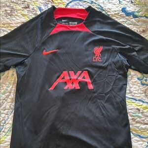 Nike Boy’s Black and Red Liverpool FC Shirt